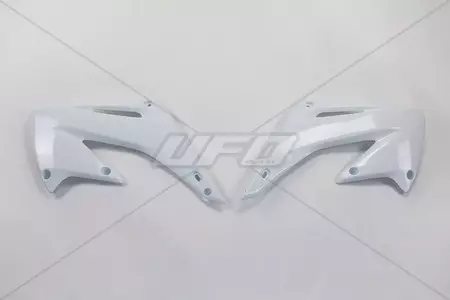 Osłony chłodnicy UFO Honda CR 125 250 02-07 białe - HO03689041