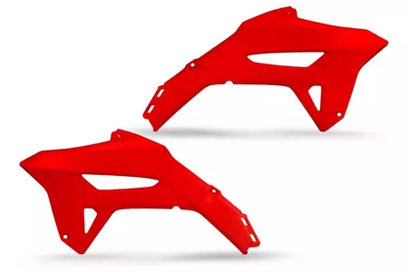 UFO Honda CRF 450 R 2021 røde kølerdæksler - HO05605070