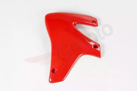 Proteção do radiador UFO Honda XR 650R 00-20 1 peça esquerda vermelha - HO03682069