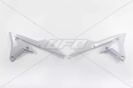 UFO-kølerdæksler Yamaha YZF 250 14-18 YZF 450 14-17 WRF 250 15-19 WRF 450 16-18 hvid - YA04838046
