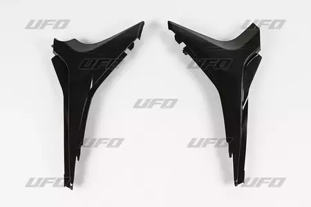 UFO vzduchový filtr plechovky airboxu Honda CRF 250R 10-13 CRF 450R X 09-12 černá - HO04641001