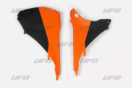 UFO OEM luchtfilterblik airboxdeksels oranje zwart - KT04054999