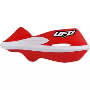 Protège-mains UFO Patrol rouge/blanc Kit montage inclus-1