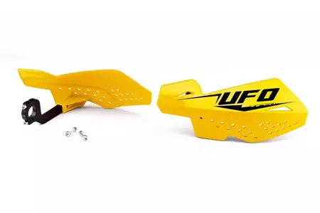 UFO Viper 2 handbeschermers geel 22 mm-1