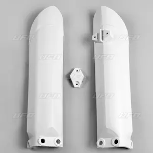 Coberturas dos amortecedores dianteiros UFO Husqvarna TC 85 14-19 branco - HU03381041