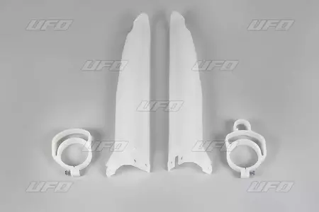Coberturas dos amortecedores dianteiros UFO Kawasaki KX 125 250 94-95 neutras - KA02770280
