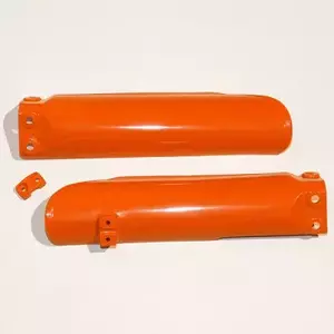 Coberturas dos amortecedores dianteiros UFO cor de laranja - KT03091127
