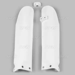 Coberturas dos amortecedores dianteiros UFO brancas - KT03091042