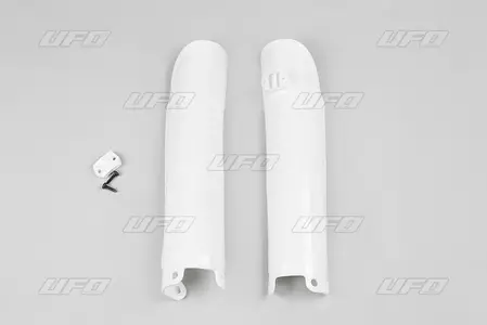 Coberturas dos amortecedores dianteiros UFO brancas - KT03064047