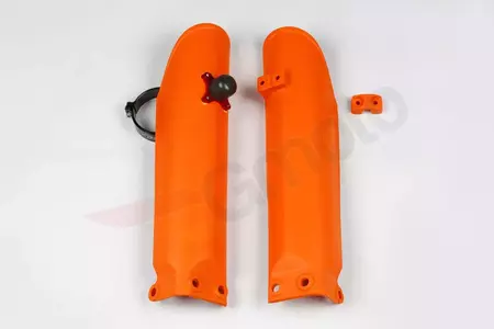 Poklopci prednjih amortizera s UFO bravom, narančasti - KT03090127