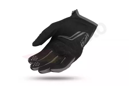 UFO Reason Carbon černé šedé XL motocyklové cross enduro rukavice-2