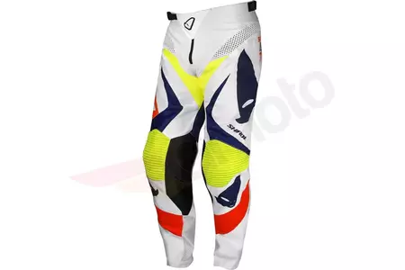 Pantaloni de motocicletă cross enduro UFO Shade alb XL - PI04457W54