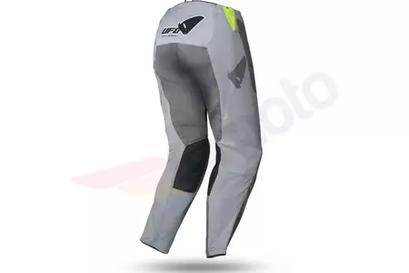 Pantaloni de motocicletă cross enduro UFO Vanadium gri XXL-2