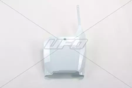 Plăcuță de start UFO Honda CR 125 250 00-03 CRF 450 02-03 alb - HO03666041