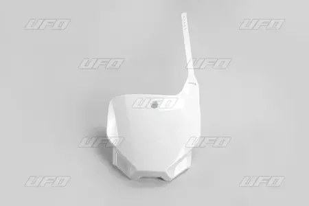 Aloitusnumerokilpi UFO Honda CRF 230 06-18 valkoinen - HO04672041
