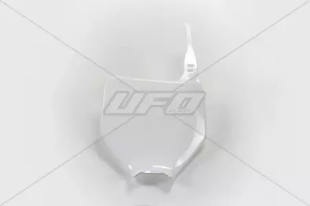 Placa de matrícula de arranque UFO Kawasaki KX 125 250 03-04 branca - KA03740047