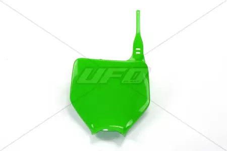 Стартова регистрационна табела UFO Kawasaki KX 125 250 03-04 зелена - KA03740026
