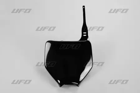 Plaque numéro frontale UFO noir Kawasaki - KA03763001