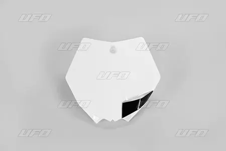 Tablica na numer startowy UFO biała - KT04041047