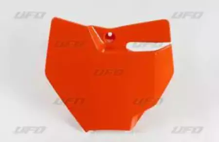 UFO startnummerplaat oranje-1
