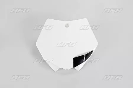 Tablica na numer startowy UFO biała - KT03093047