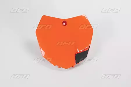 Placa de matrícula UFO 16 naranja - KT04051127