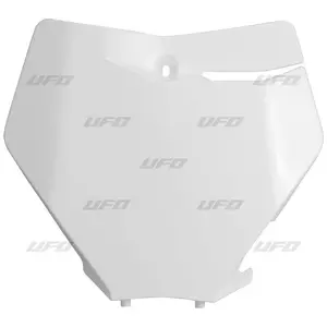 UFO začetna številka tabla bela-1