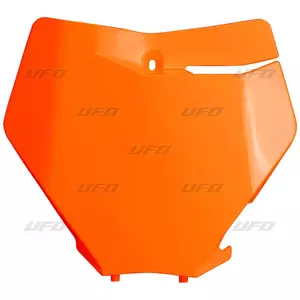 Tablica na numer startowy UFO pomarańczowa - KT04094127