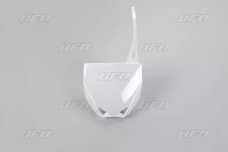 Targa di avviamento UFO Yamaha YZ 85 15-18 bianco-1