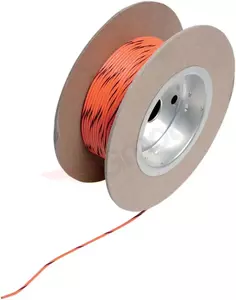 Elektrisk kabel 18 Namz orange/sort - NWR-30-100