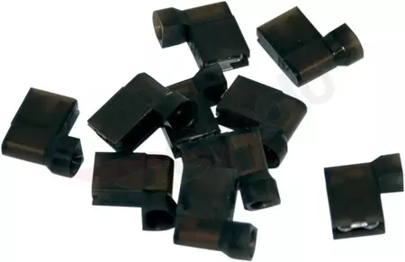 Gewinkelte Federleiste 0,25 schwarz - NIS-BFC