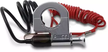 Kill Switch interrupteur de guidon Pingel 29 mm aluminium noir-orange - 645
