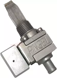 Kranik paliwa Pingel 3/8 The Guzzler Single stal nierdzewna / aluminium - GV15G
