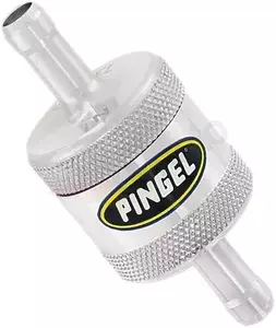 Filtr paliwa In-Line Pingel 5/16 aluminium satynowy - SS1P