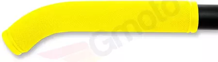 Súprava gumových rukovätí Race Shop INC 7 palcov žltá - G-7 HI VIS