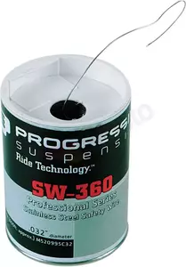 Progresívny závesný drôt z nehrdzavejúcej ocele v plechovke - SW-360