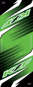 Mata chłonna dywanik KXF 80 cm x 210 cm Hurly czarny/zielony/biały - MAT80210KXF