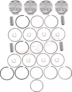 Kompletny zestaw tłoków JE Pistons 80 mm - 345193