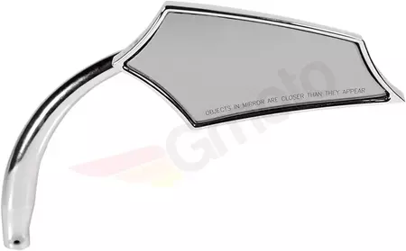 Specchio corto cromato RWD destro - RWD-50103