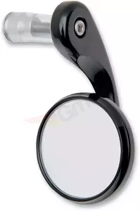 Espelho retrovisor de extremidade do guiador direito preto Todd's Cycle Schooter - BSMR-2