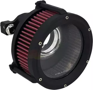 Vzduchový filter s vysokým prietokom s puzdrom čiernej farby Trask - TM-1022-BK
