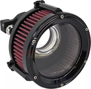 Vzduchový filter s vysokým prietokom s puzdrom čiernej farby Trask - TM-1022-GBK