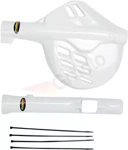 Maier gaffel- og bremseskiveafdækningssæt hvid - 596201