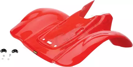 "Maier" galinis keturračio motociklo gaubto sparnas raudonos spalvos - 11733-12