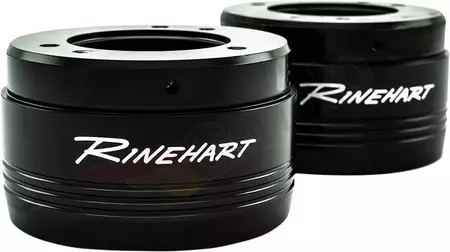 Rinehart Racing Touring 4-1/2-palčni kromirani izpušni sistem-2
