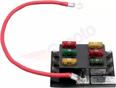 Rivco Products trak z varovalkami črne barve - FUSBLK