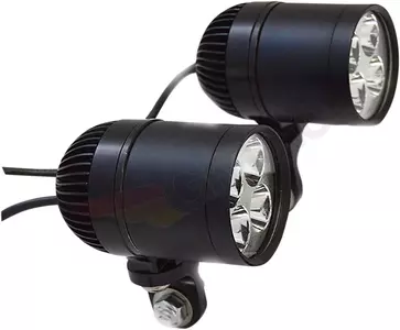 Rivco Products Pár fehér ledes közlekedési lámpa készlet - HD006B