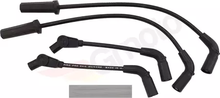 Sumax cabluri de aprindere 8mm negru - 30038B