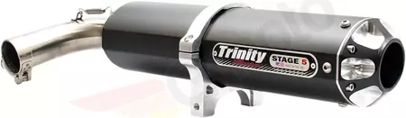 Trinity Racing Stage 5 hangtompító fekete - TR-4158S-BK