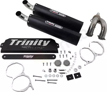 Trinity Racing Stage 5 hangtompító fekete - TR-4173S-BK